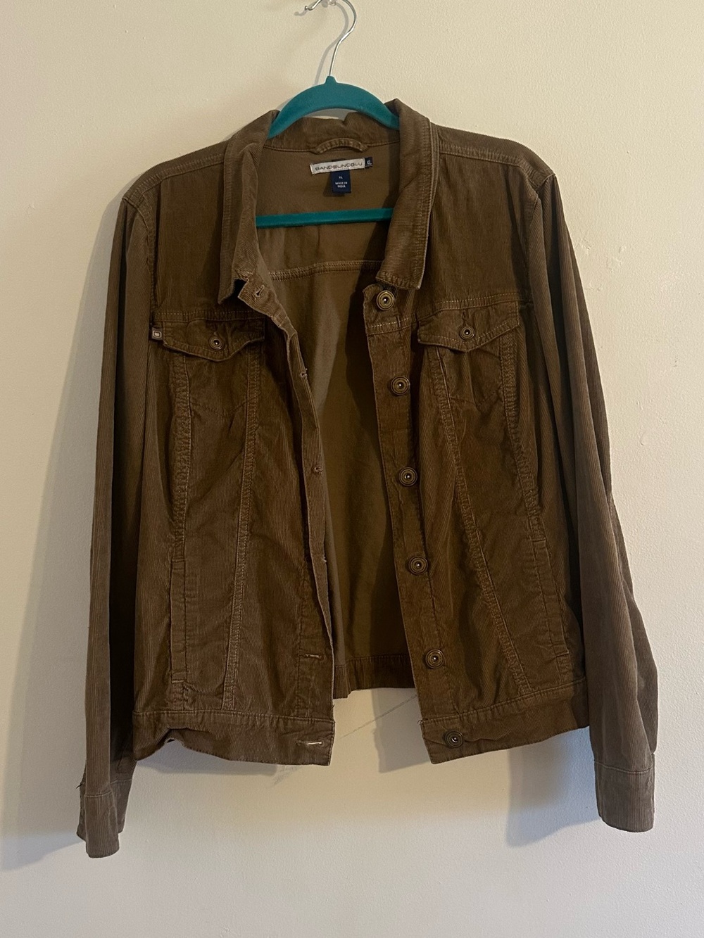 bandolionblu corduroy jacket xl